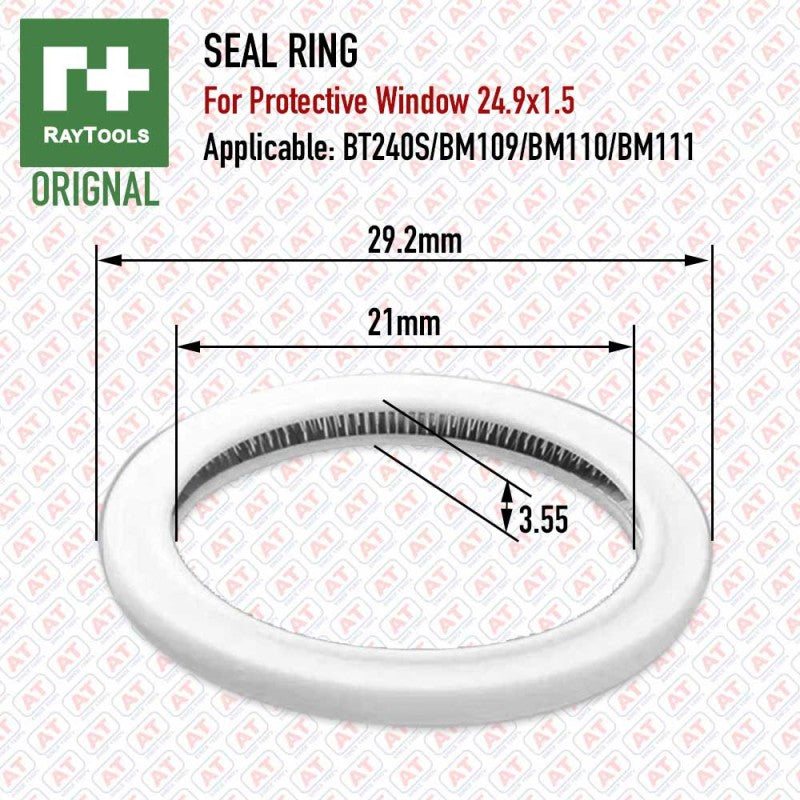 Seal Ring Top 29.4x20x3.5 Raytools
