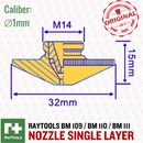 Nozzle SL-1-D32H15M14 Raytools