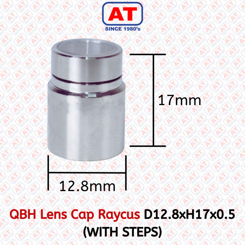 QBH Lens D12.8xH17 Steps 0.5 Raycus AT