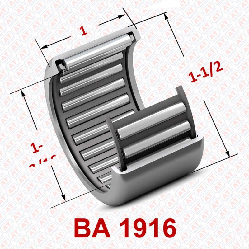 BA 1916 (SCE 1916) - BA Series , Drawn Cup Bearings , Needle Roller Bearings | YFB | Abdul Traders