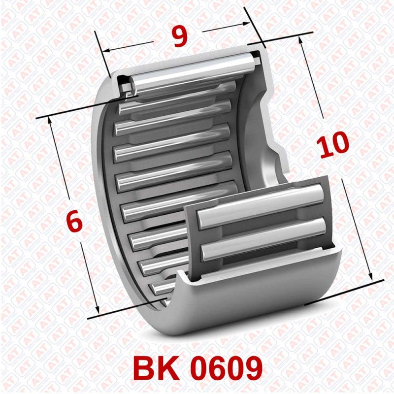 BK 0609 - BK Series , Drawn Cup Bearings , Needle Roller Bearings | YFB | Abdul Traders