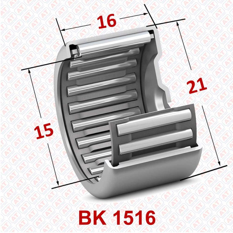 BK 1516 - BK Series , Drawn Cup Bearings , Needle Roller Bearings | YFB | Abdul Traders