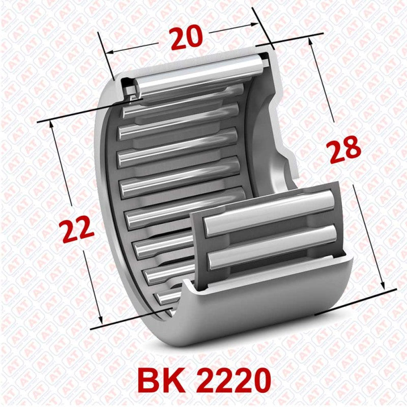 BK 2220 - BK Series , Drawn Cup Bearings , Needle Roller Bearings | YFB | Abdul Traders