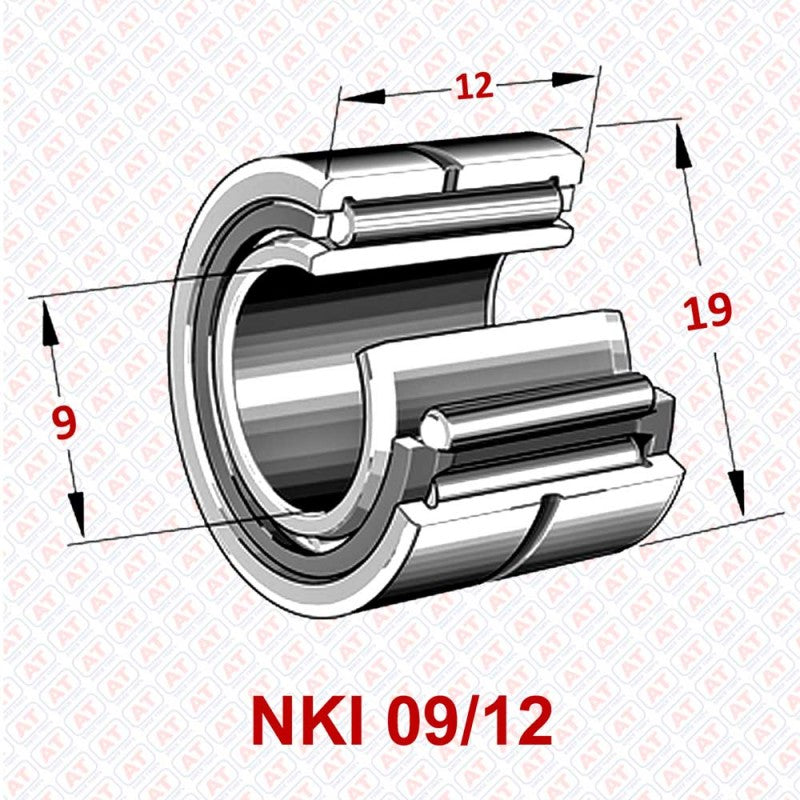 NKI 09/12 - NKI Series , Without IR Machined Bearings , Needle Roller Bearings | YFB | Abdul Traders